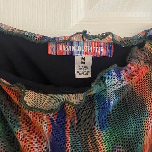 Urban Outfitters UO Moxie Multi Mesh Mini Slip Women’s Dress M - Picture 5 of 6